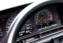 190E EVO1 AMG PP 300Km/h速度計