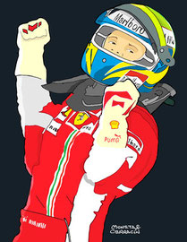 Felipe Massa by Muneta & Cerracín