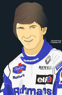 Damon Hill by Muneta & Cerracín