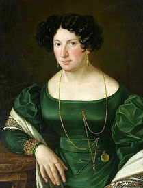 La princesa Manuela Carcelén de Guevara, por Diego Benalcázar (1838).