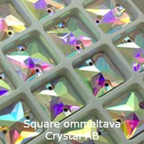 Square Crystal AB ommeltava