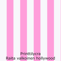 joustava kangas printti lycra Musta Valkoinen Raita