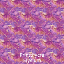 joustava kangas printti lycra Elysium