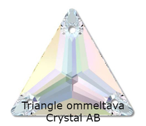 Triangle Crystal AB ommeltava