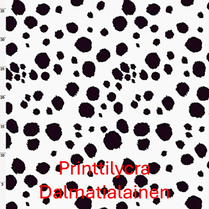 joustava kangas printti lycra Dalmatialainen
