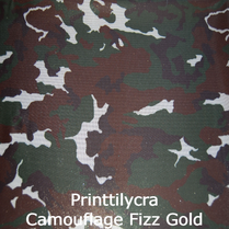 joustava kangas printti lycra Crazy Camouflage Action