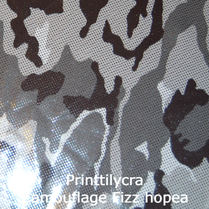 joustava kangas printti lycra Crazy Camouflage Action
