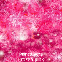 joustava kangas printti lycra frozen pink