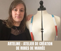 Arteline - Atelier de création de robes de Mariée - Tous droits réservés©