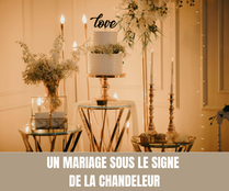 Un mariage sous le signe de la Chandeleur  Quand la tradition devient une source d’inspiration poétique - Crédit photo : Tous droits réservés