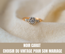 Noir Carat : L'élégance intemporelle du vintage pour votre mariage - Tous droits réservés©