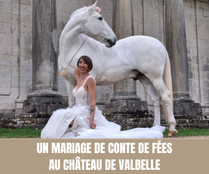 Un Mariage de Conte de Fées au Château de Valbelle - Shooting d’inspiration équestre au cœur du Var - Magazine Un Jour Un Oui - Crédit photo Tous droits réservés