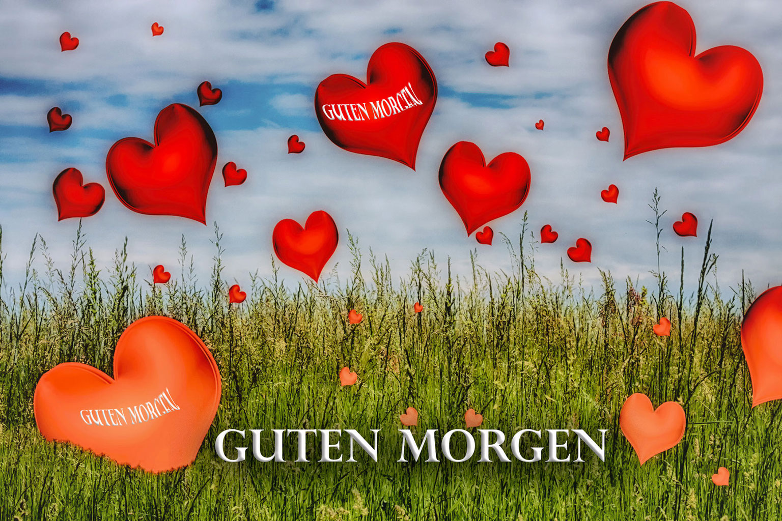 Liebevoll gestaltete und creative Guten Grusskarten ♥ Bilder