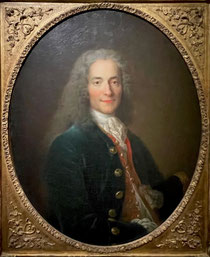 Voltaire (François-Marie Arouet) by Nicolas de Largillière, c. 1738