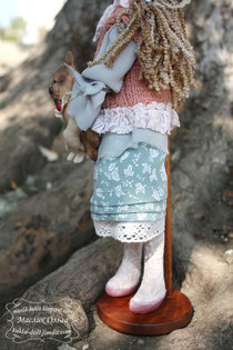 Тыквоголовая тестильная кукла. Купить куклу http://kukla-doll.jimdo.com/