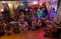 Puppenhaus Weihnachtsbäckerei