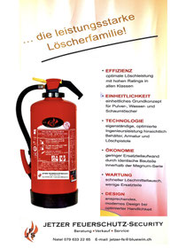 Feuerlöscher, Handfeuerlöscher, Fluorfrei, umweltfreundlich, Feuerlöscherservice, Feuerlöscherkontrolle, Feuerlöscherwartung, Feuerlöscher, Schaumlöscher, Leichtwasser, Preis, Region Basel, Schweiz