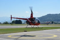 Elite Flights, Schnupperflug, Helikopter selbst fliegen, Robinson R22, Flughafen Bern-Belp