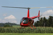 Elite Flights, Schnupperflug, Helikopter selber fliegen, Robinson R 44, HB-ZJK, Flughafen Grenchen