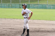 6番バッター、勝負強い男!一瞬ほっとする