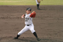 先発を任された2年生