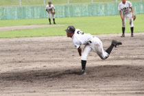 二番手ピッチャー、最終回1アウト