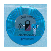 8.2mhz Security Labels (many sizes, shapes and colors available)