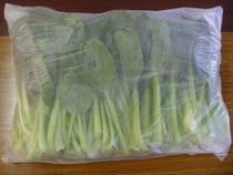 バラシ小松菜加工用