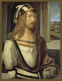 Alberto Durero, 1498 Autoretrat