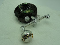 Click to enlarge - Shimano Curado 300 EJ Reel with 40mm Knob Type II Upgrade