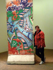 Ein Stück Berliner Mauer - und ich