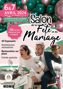 Salon de la Fête et du Mariage à La Ferté-Saint-Aubin 6 et 7 Avril 2024
