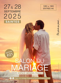 Salon du Mariage à Saintes - 27 et 28 Septembre 2025