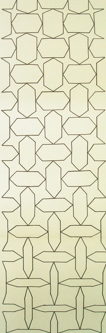 Design of a slowly changing pattern in collaboration with Dutch students, 2011