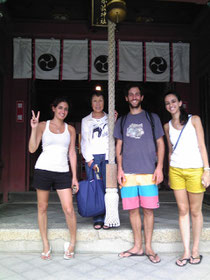 Tourists from Purtugal and Lebanon