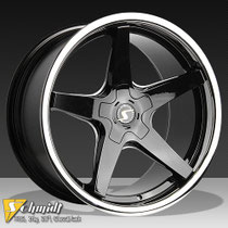 XS5 Glossblack in 20 Zoll