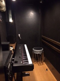 実際使用するレッスン部屋です