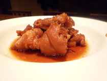 豚足の醤油煮