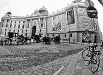 die Hofburg.. war die Residenz der Habsburger in Wien