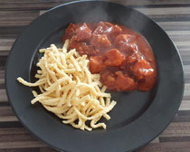 Malzbiergulasch Ofenmeister Stoneware Pampered Chef