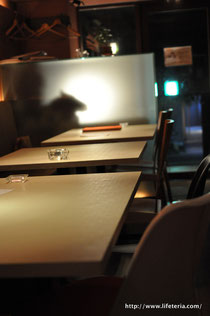 LifeTeria blog ブログ　ヨルcafe/bar ナラ　cON-temporary