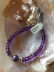 Armband aus Amethyst 