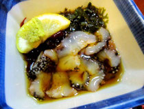 ナマコ酢¥650