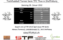 Auschreibung TFC Thun 28.1.12