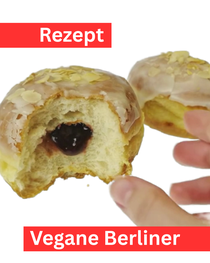 Vegane Berliner Rezept