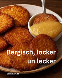 Rievkooche Apfelmuss - Reibekuchen Bergisches Land Rezept