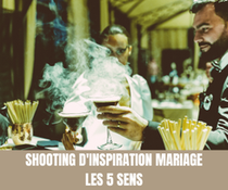 Shooting d'Inspiration Mariage - Les 5 Sens  - Magazine Un Jour Un Oui - Crédit photo : Tous droits réservés