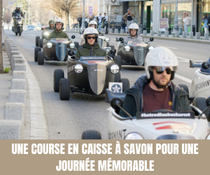 Enterrement de vie de garçon  jeune fille  une course en caisse à savon pour une journée mémorable ! - Tous droits réservés©
