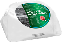 maremma formaggio ricotta caseificio toscano toscana spadi follonica forma intera 1500g 1,5kg incartato carta italiano origine latte italia fresco mista misto pecora mucca vacca bovino panna
