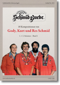Notenheft Schmid-Buebe